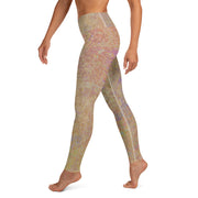 Rosa Pastell Yoga Leggings