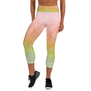 Apricot Dream Yoga Capri Leggings