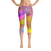 Splash Capri Leggings