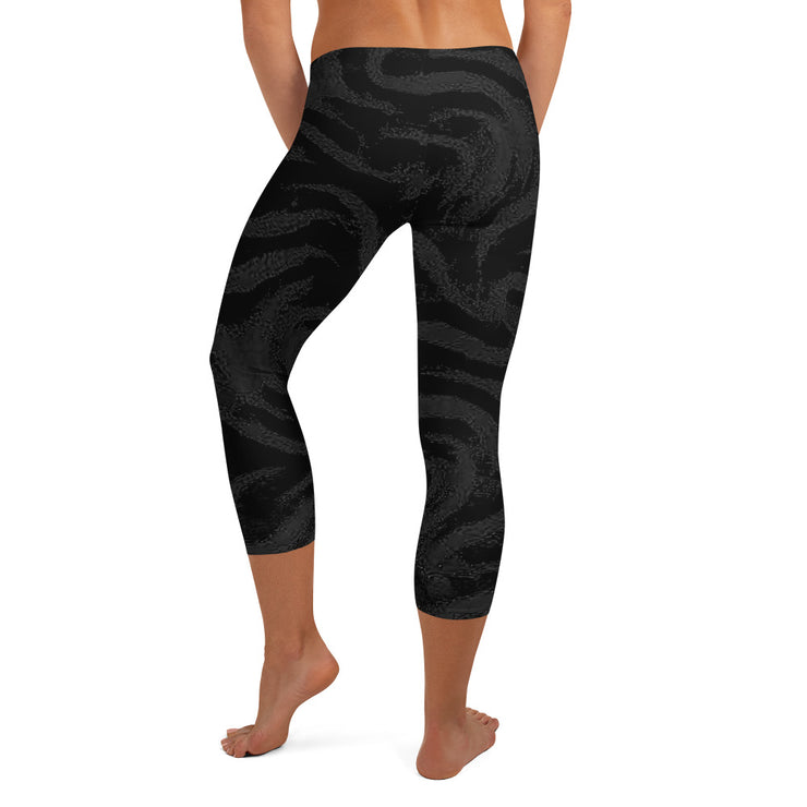 Swirl Capri Leggings