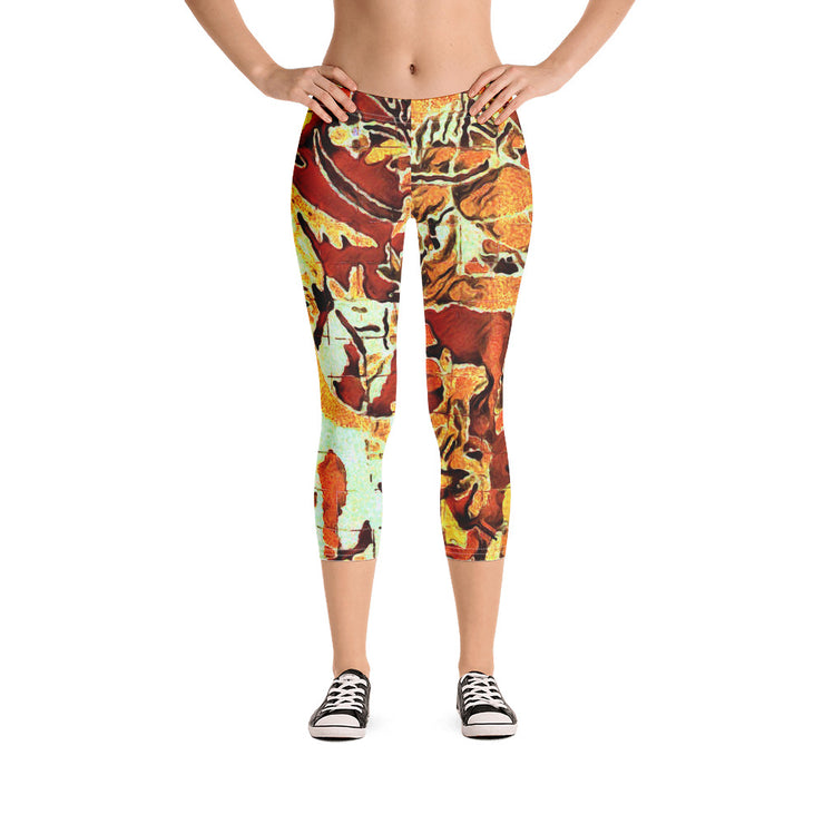 Jagd auf Capri Leggings