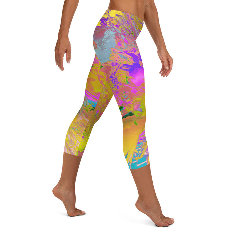 Splash Capri Leggings