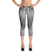 Skinny Zebra Capri Leggings