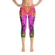 Aztec Capri Leggings