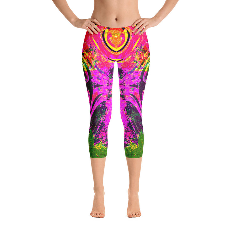 Azteca Capri Leggings