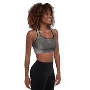 Smoke Padded Sports Bra