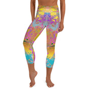 Legging de yoga capri Splash