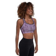 Heliotrope Padded Sports Bra