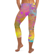 Splash Capri Leggings