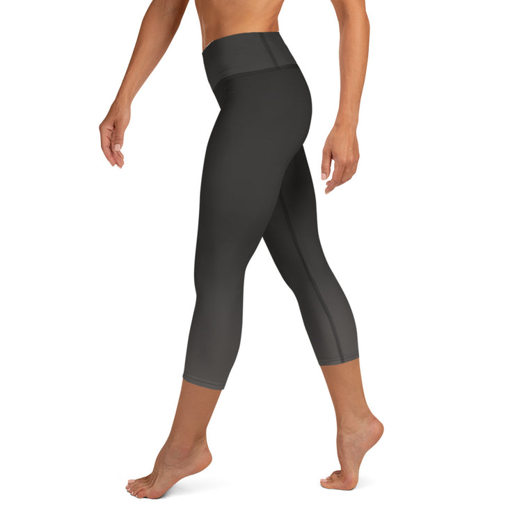 Charcoal Yoga Capri Leggings