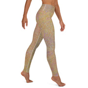 Rosa Pastell Yoga Leggings