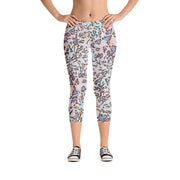 Cartoon Capri Leggings