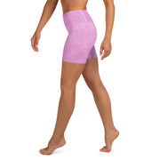 Pulver rosa Yoga Shorts