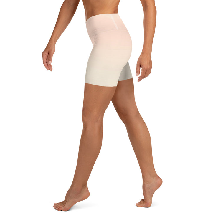 Peach Red Yoga short