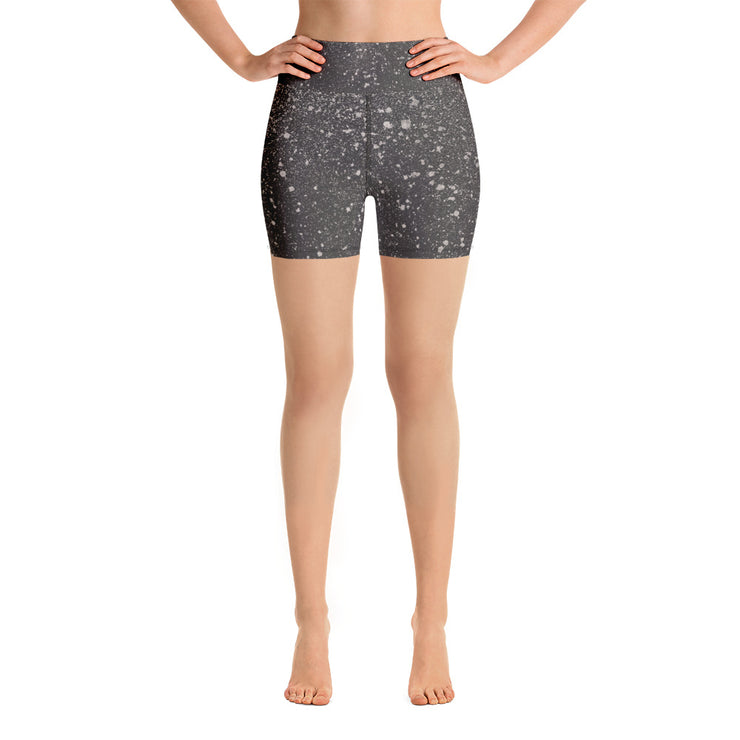 Short de yoga fumée