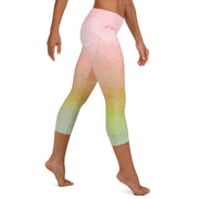 Apricot Dream Capri Leggings