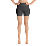 Shorts de yoga en gris oscuro