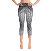 Dünne Zebra Yoga Capri Leggings