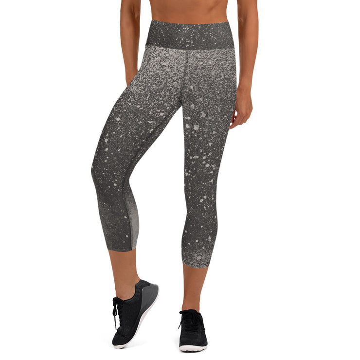 Smoke Yoga Capri Leggings