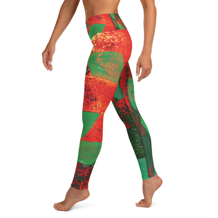 Leggings de yoga de flamme