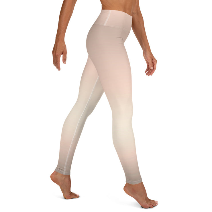 Pfirsich Fade Yoga Leggings