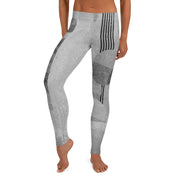 Streifen-Leggings