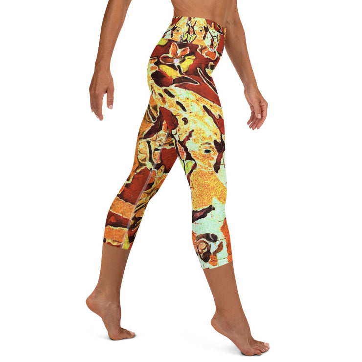 Hunting Yoga Capri Leggings