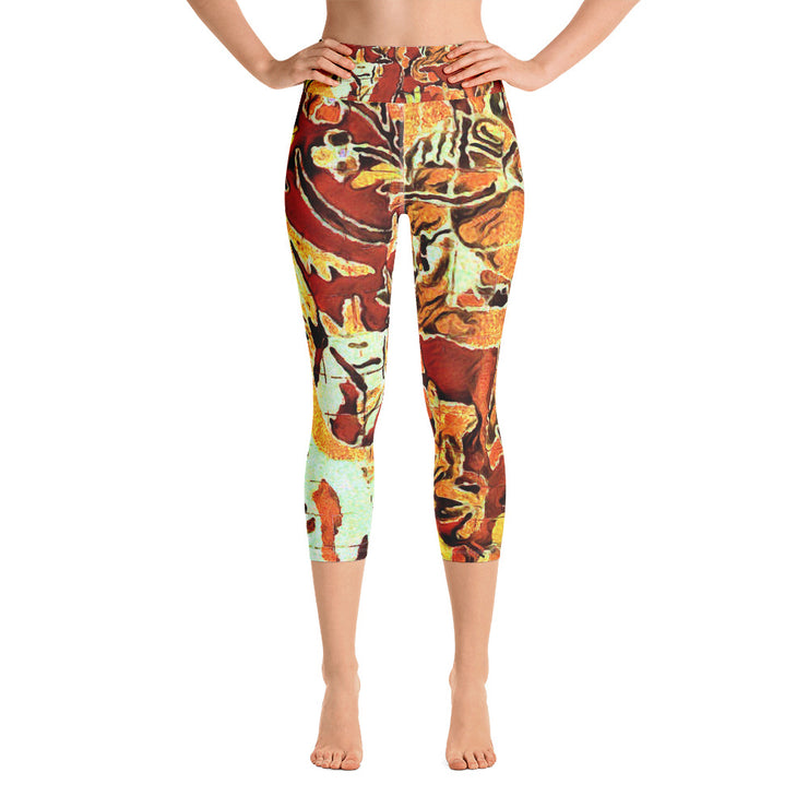 Hunting Yoga Capri Leggings