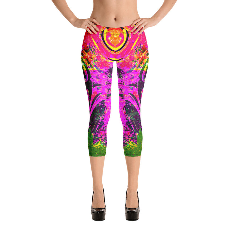 Azteca Capri Leggings