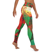 Leggings de yoga de flamme