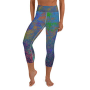 Aquarium Yoga Capri Leggings