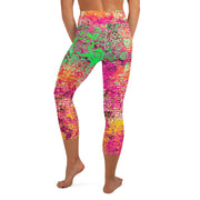 Beach Yoga Capri Leggings