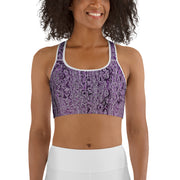 Heliotrope Sports bra