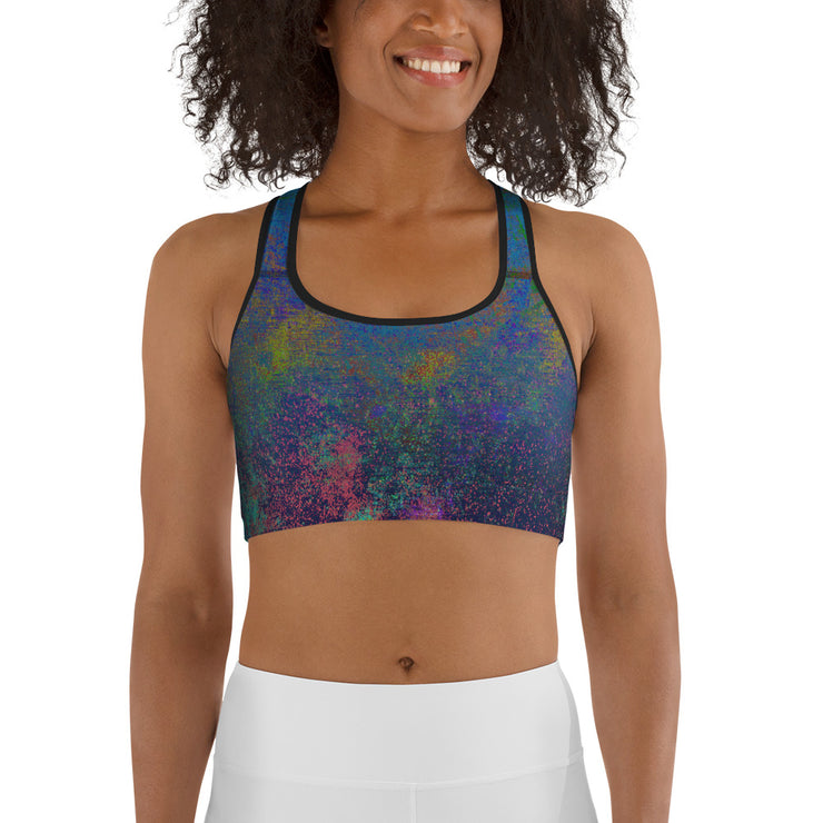 Aquarium Sports bra