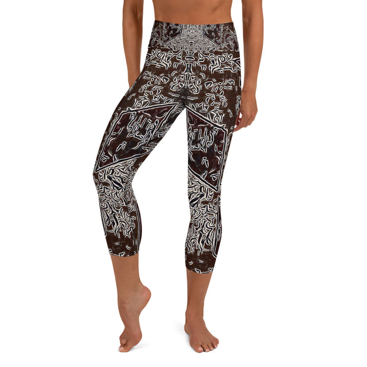 Yoga de couronne Capri Leggings