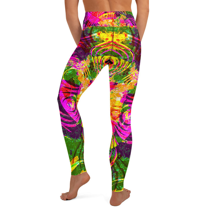 Legging de yoga azteca