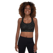 Swirl Padded Sports Bra