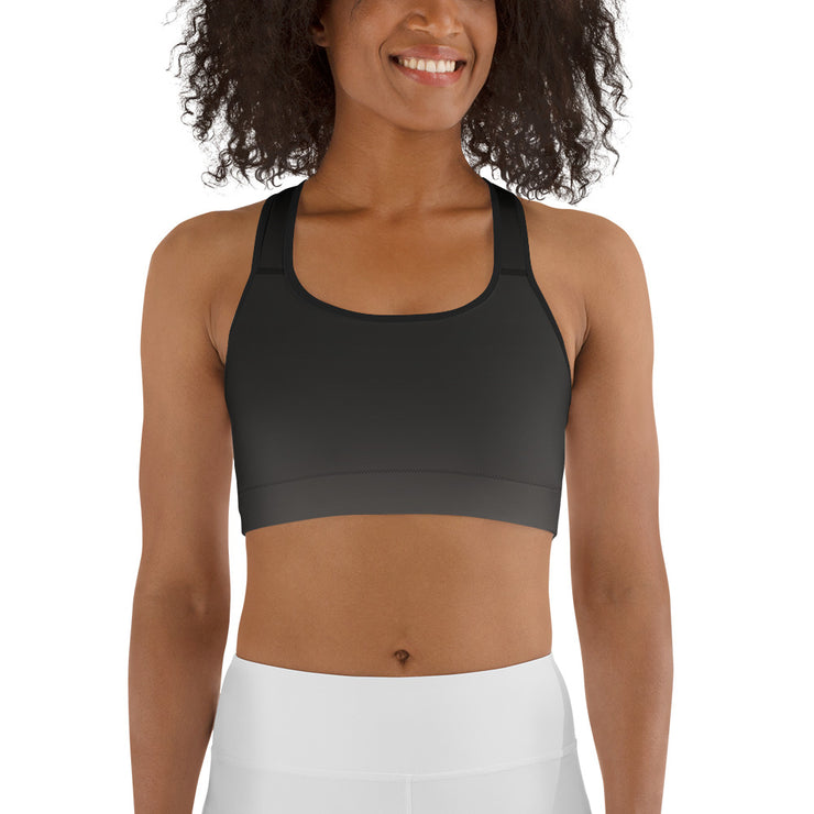 Charcoal Sports bra