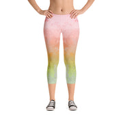 Apricot Dream Capri Leggings