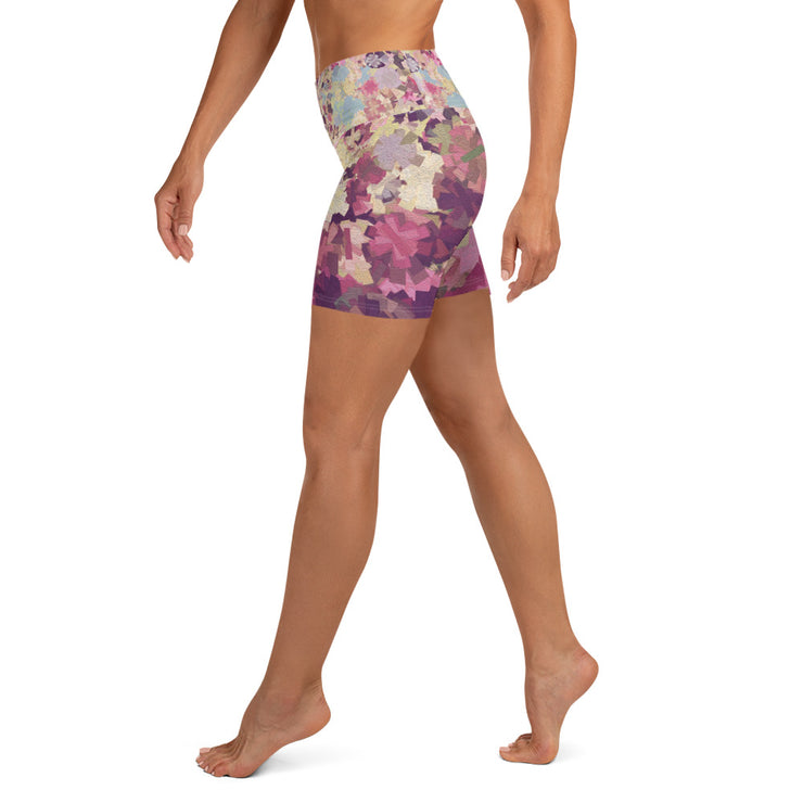 Carnation Yoga Shorts