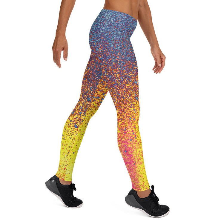 Blaue Ember Leggings