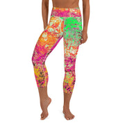 Leggings de Capri de Yoga Beach