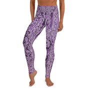 Legging de yoga con heliotropo