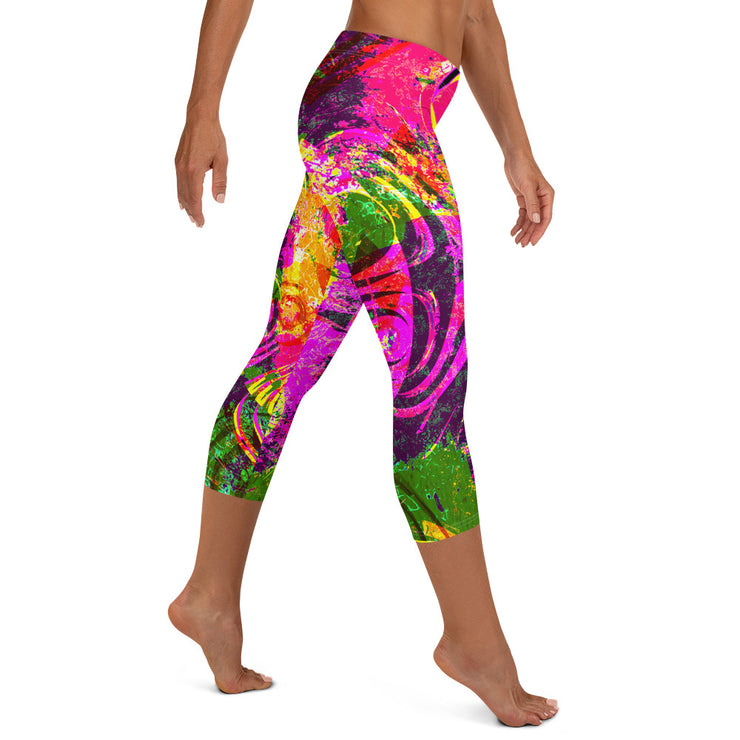 Aztec Capri Leggings