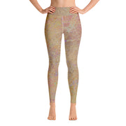 Rosa Pastell Yoga Leggings