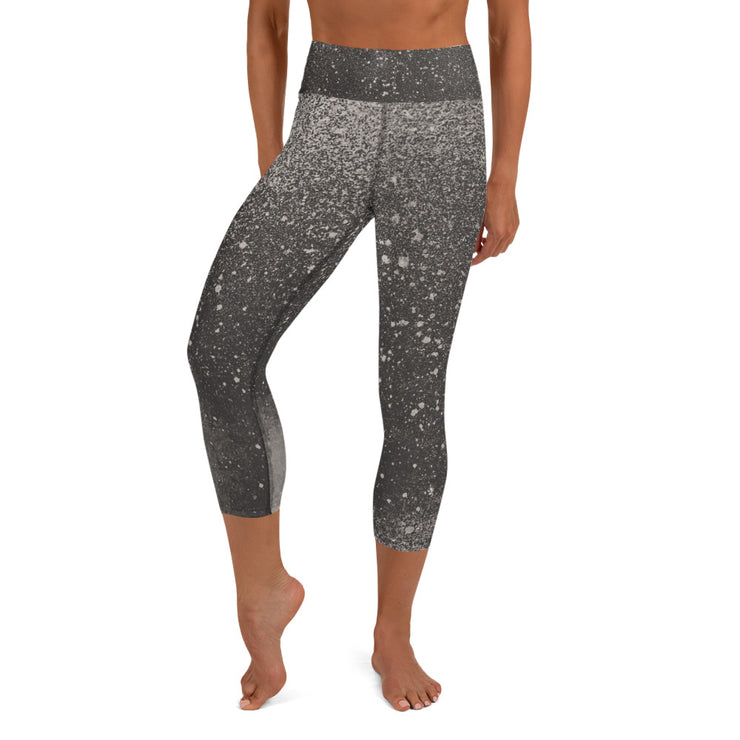 Smoke Yoga Capri Leggings