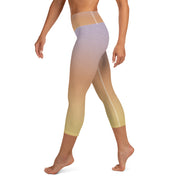 Lila se Desvanecen Yoga Leggings Capri