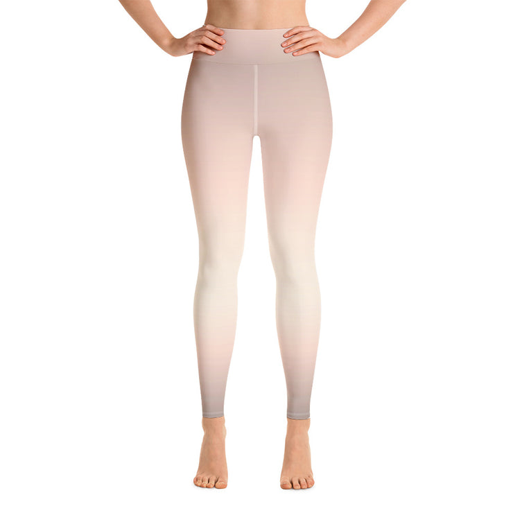 Peach Fade Yoga Leggings