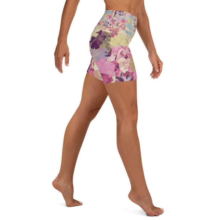 Carnation Yoga Shorts