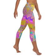 Legging Capri Yoga Splash